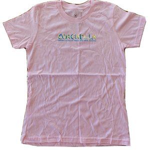 Coachella 2017 Festival Cactus Kids Tee Pink